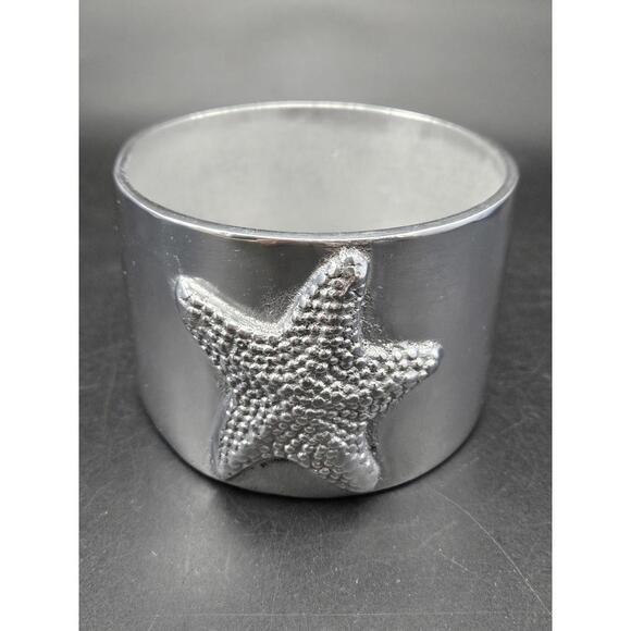 Mariposa Other - Mariposa Brillante Starfish Wine Bottle Coaster Aluminum Mexico Nautical
